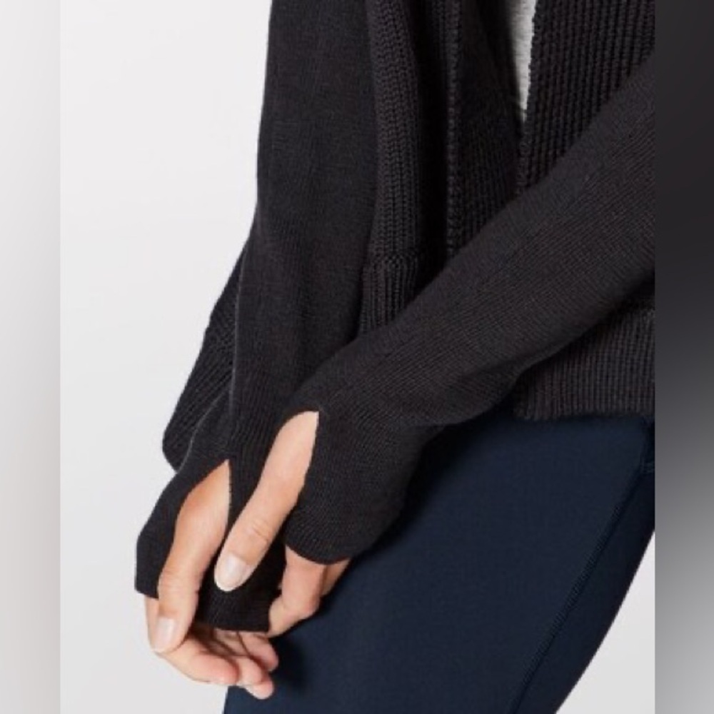 Lululemon Wrap It Up Sweater - Picture 5 of 6
